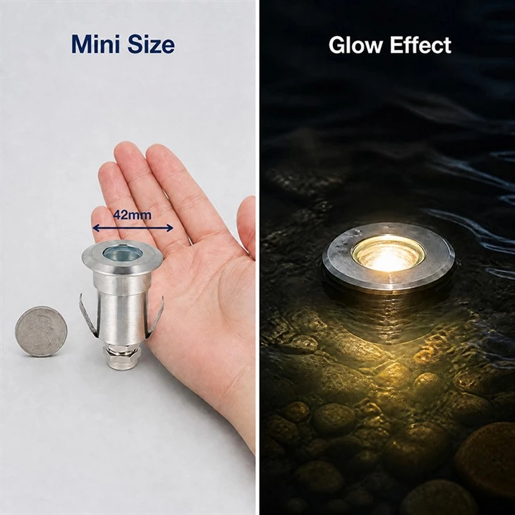 IP68 Waterproof LED In-Ground Light | Stainless Steel Landscape Light | 12V IP68 Waterproof LED In-Ground Light | Stainless Steel Landscape Light | 12V